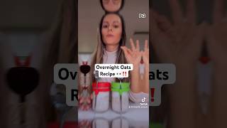 Overnight oats!! #healthybreakfastrecipe#overnightoats#overnightoatsrecipe#healthyrecipes