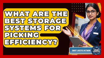 What Are The Best Storage Systems For Picking Efficiency? - Smart Logistics Network