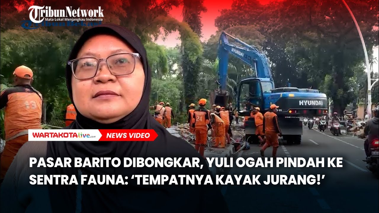 Pasar Barito Dibongkar, Yuli Ogah Pindah ke Sentra Fauna: ‘Tempatnya Kayak Jurang!’