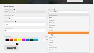 How can I edit my organization details? screenshot 3