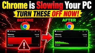 Chrome Is Secretly Making Your PC Slower:Turn Off These Settings NOW