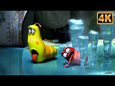 Larva Ice Road | Cartoon for Kids | Winter Adventure with Larva