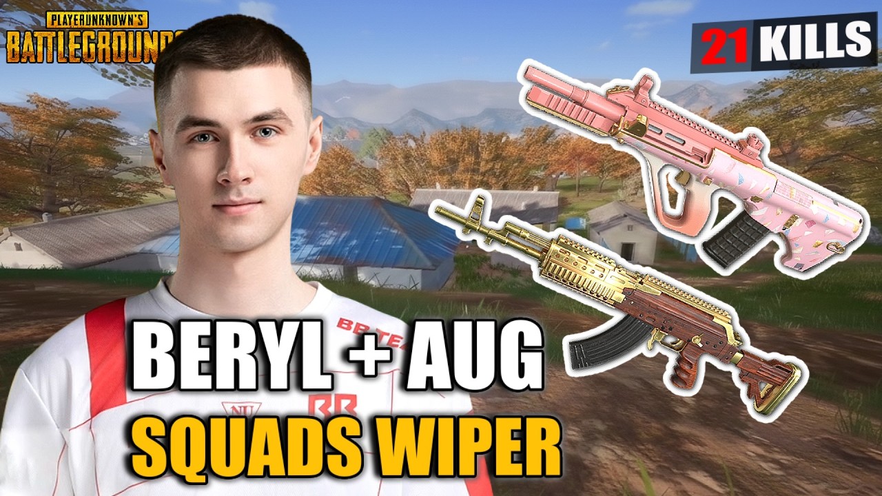 Molodoct’s Ultimate Loadout: Mastering the Beryl and AUG for Squad Wipes | PUBG 