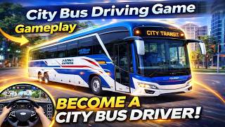 City Bus Driving Game Bus Game Gameplay | Real Bus Driver Simulator screenshot 5