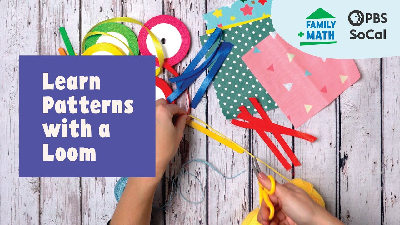 Family Math | Build a Simple Loom to Practice Weaving Your Own Patterns ...