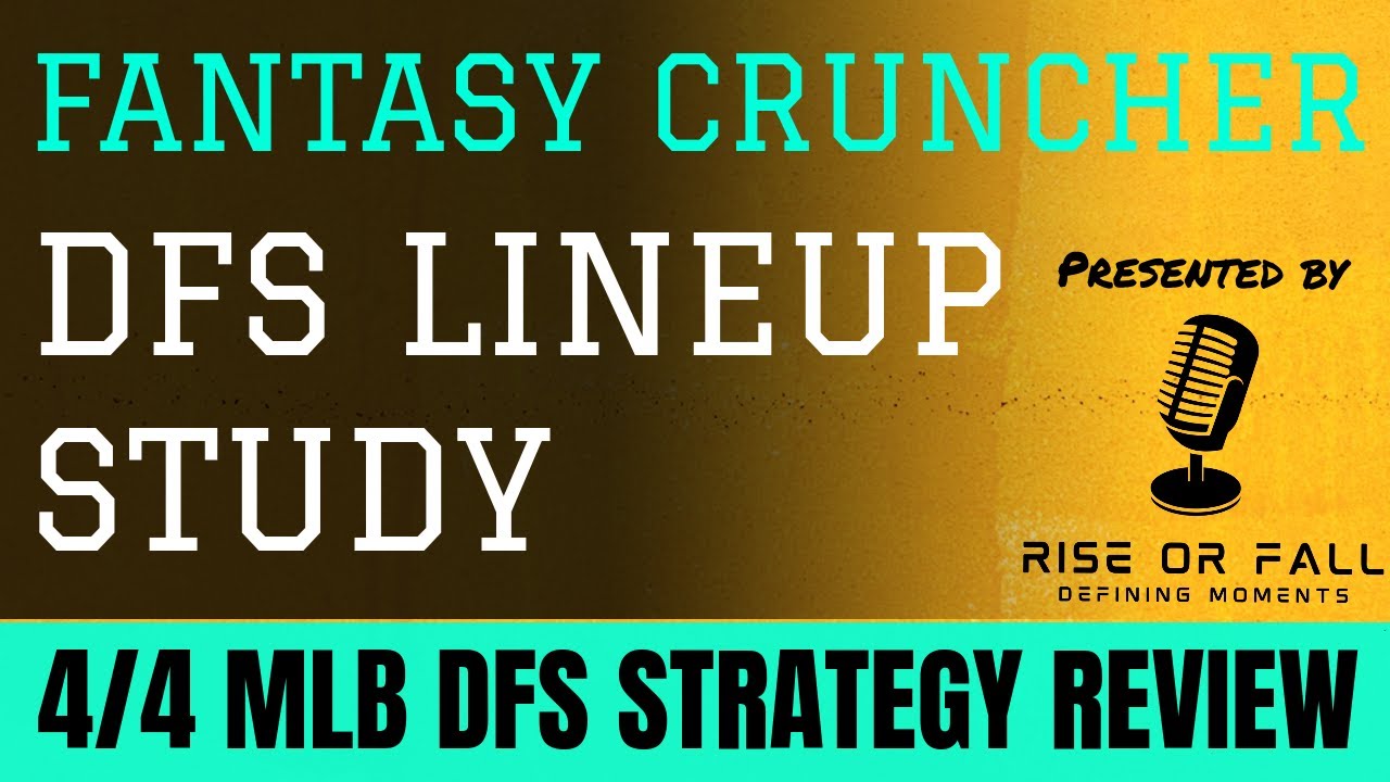 Stacking in MLB Daily Fantasy Baseball on DraftKings  FanDuel