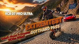 EXTREME TEST: CAN THIS E-SCOOTER HANDLE THE 2108-METER THE GOTTHARD PASS VIA THE OLD TREMOLA ROAD?