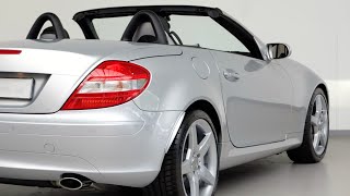 r171 Mercedes-Benz SLK 350 small and sports roadster 2004