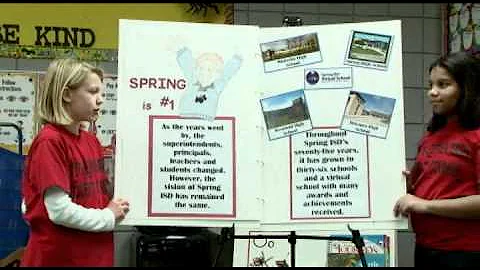 Smith Elementary School Celebrates Spring ISD's 75th Anniversary