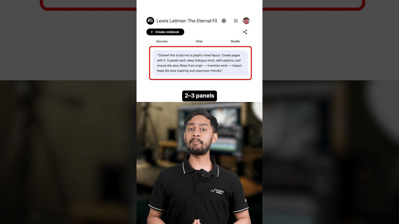 Create a Comic in Minutes Using Gemini + NotebookLM