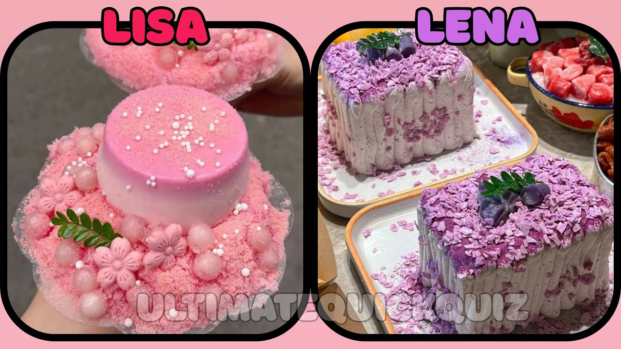 Lisa or Lena – Dessert Edition 🍩 | Which Sweet Treat Matches Your Vibe?