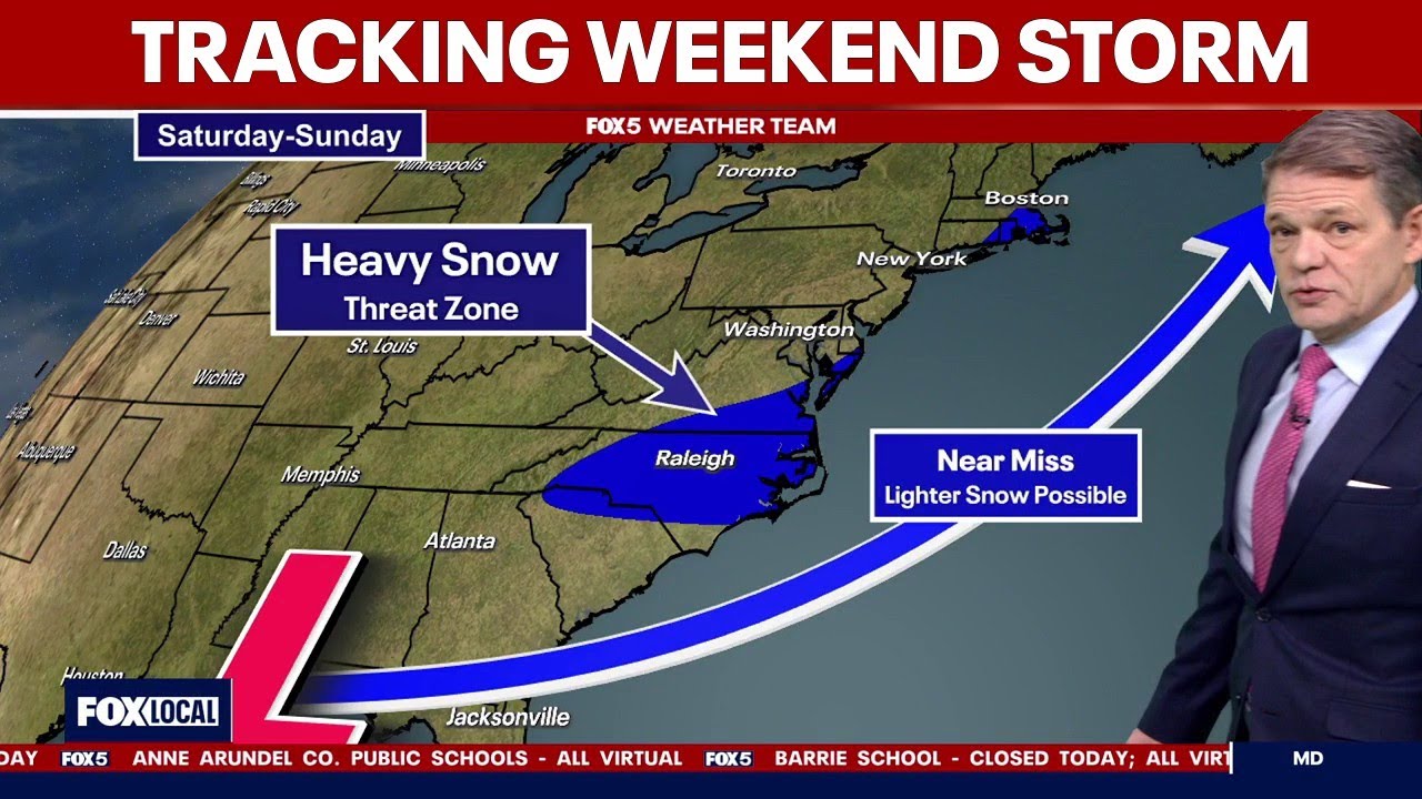 Cold Weather Advisory for DC; Winter Storm Watch for Maryland beaches
