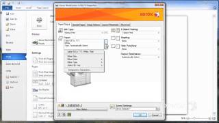 Selecting Paper - Xerox 7800 Series Training, QDoxs
