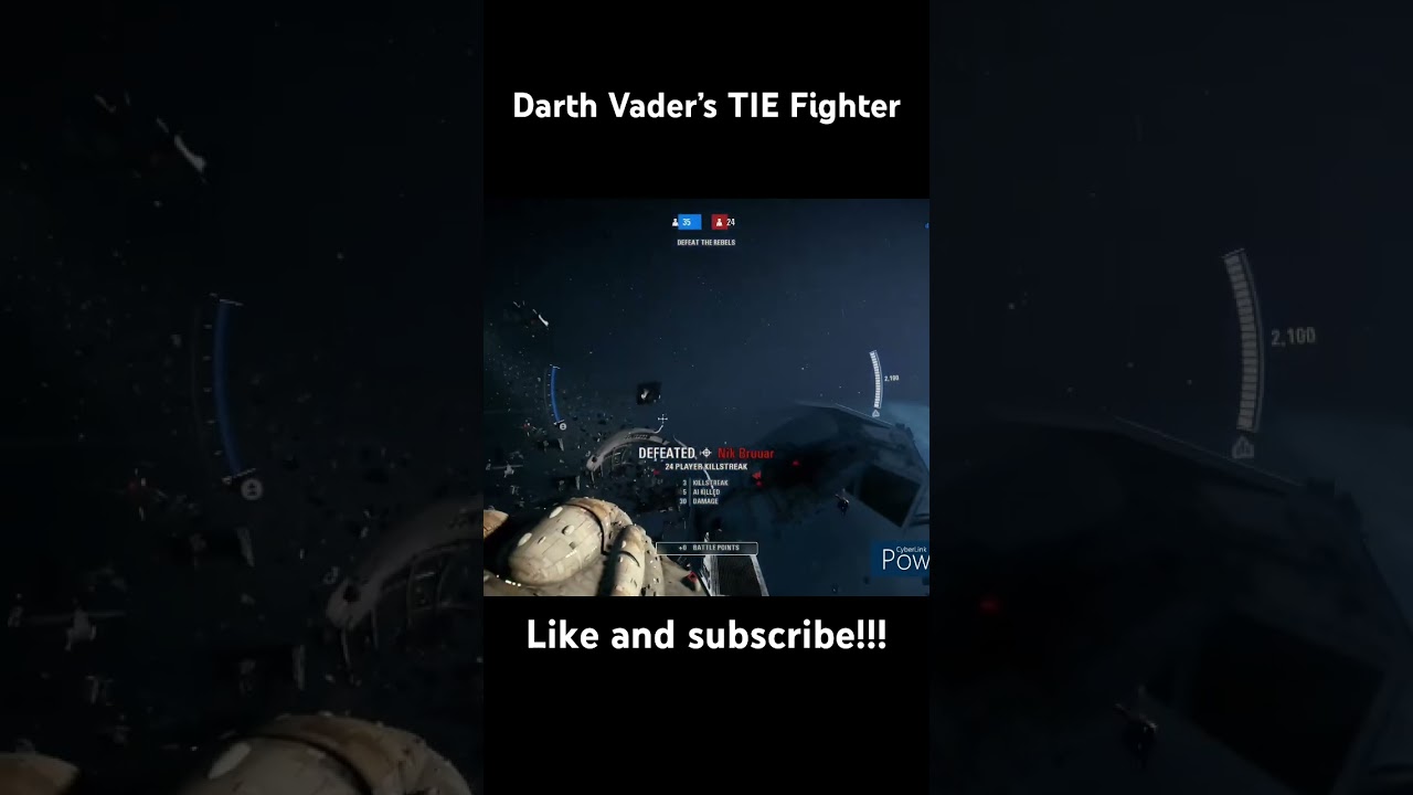 Darth Vader’s TIE Fighter 