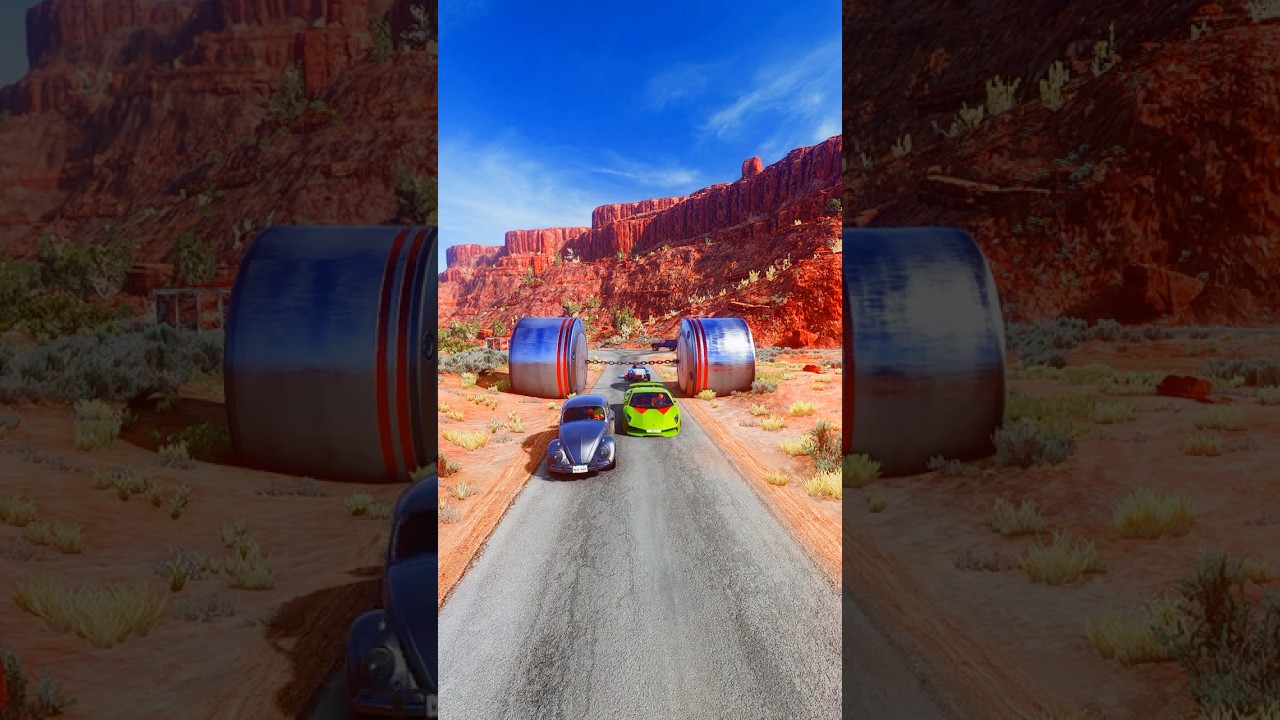 Level 1000 SIGMA Driver vs Giant Pistons 🗿🔨 