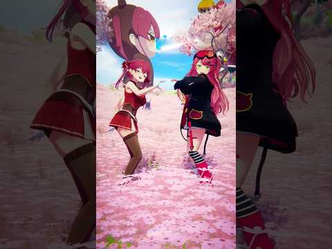 マリンたんと #ファッションビート クマリン🆚みこだにぇー⁉️