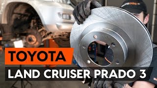 Ako nahradiť Kotúče TOYOTA LAND CRUISER (KDJ12_, GRJ12_) - příručka