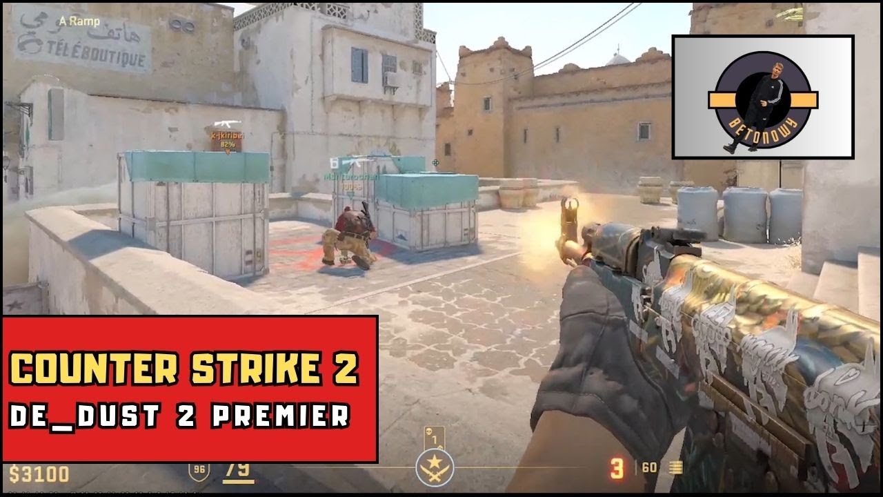 Cs2 DE DUST 2 Gameplay -Tactics