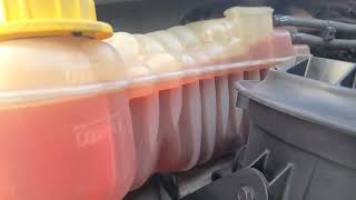 COOLANT PROBLEM ON 2020 FREIGHTLINER M2