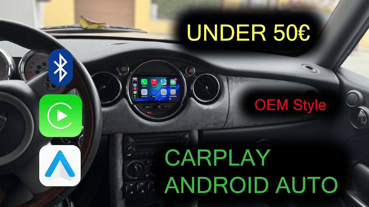 How I installed CarPlay / Android Auto in my MINI R50/52/53 for less ...