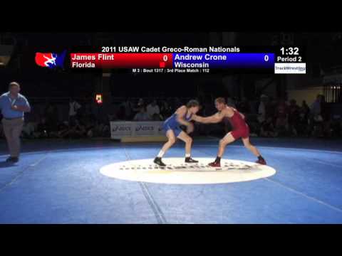 Cadet Greco 3rd 112 - James Flint (FL) vs. Andrew ...