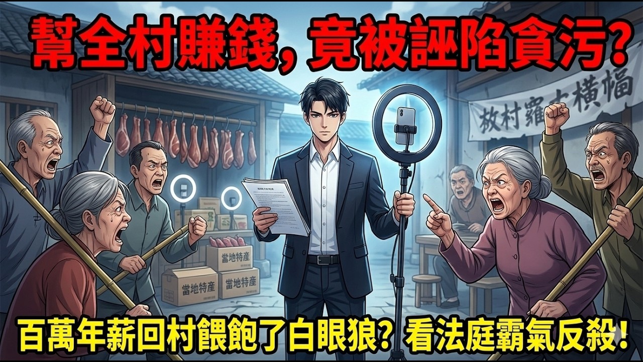[MULTISUB] 我辭去百萬年薪回村帶貨，掏空家底幫鄉親致富，剛火一個月竟被全村誣陷貪污？看我如何收回所有設備，讓這群白眼狼血本無歸！ | 一口氣看完 | 都市爽劇 | 逆襲復仇