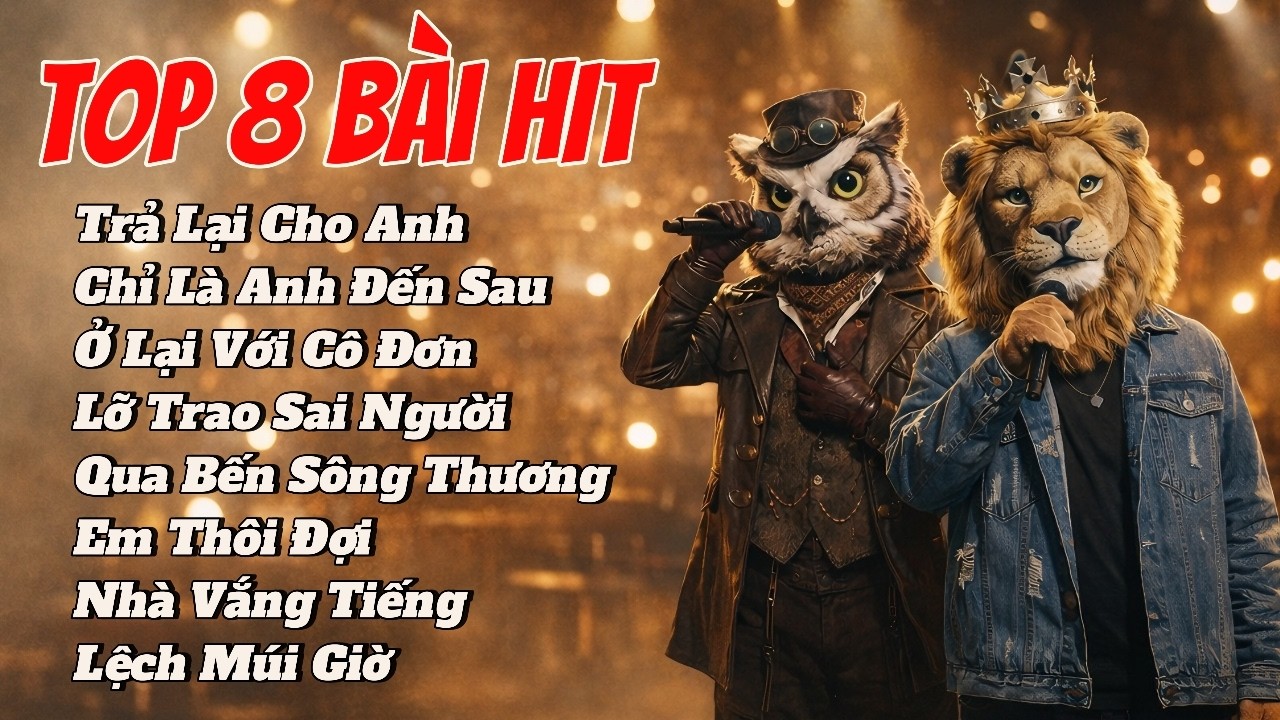 TOP 8 Bài HIT Ca Sĩ Giấu Mặt - Trả Lại Cho Anh | Tổng Hợp Nhạc Ca Sĩ Mặt Nạ 2026 Hot Tiktok