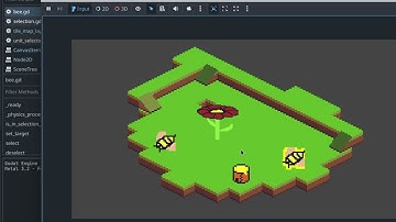 Making bees active when selected | 2D Bee RTS DeVlog #4