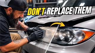 Stop Driving With Foggy Headlights. Do This Instead.