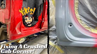 Fixing A Crushed Cab Corner!