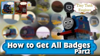 How To Get All Badges In Tiny Tank Engines Series Part 2Roblox