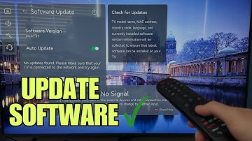 How To Update Firmware on LG Smart TV