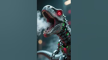 Robots are protecting the dinosaurs! Who will save them? 🦖🤖💥