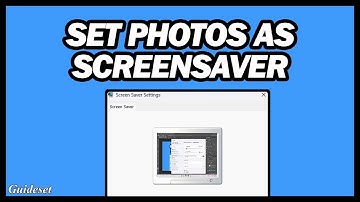 How to Set Photos as a Screensaver in Windows 11/10 | Step by Step