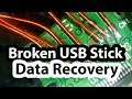 Broken Lexar USB Flash Drive Repair and Data Recovery