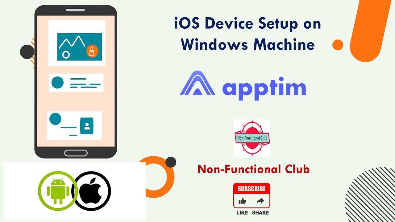 iOS Device Setup on Windows for Apptim | Demo of Report creation - YouTube