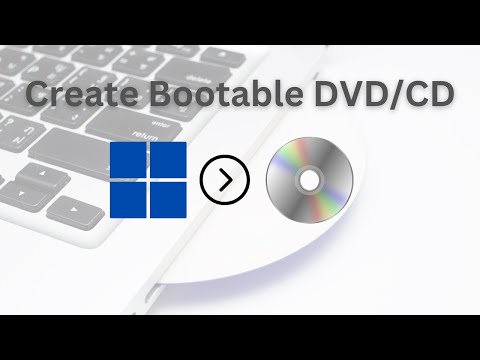 Create Bootable CD-DVD using ISO & Free Tool (Windows, Linux)