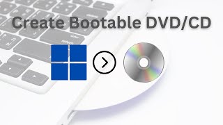 create bootable cd/dvd using iso (free tool).