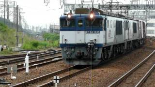 中央本線81列車(名古屋タ~北長野)EF64-1035+1034重連