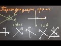 Перпендикулярні прямі 7 клас  Теоретична частина