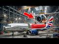 Real Aircraft Manufacturing Process – British Airways Plane