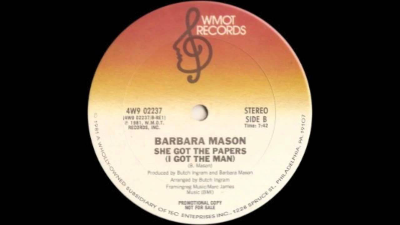 She's Got Papers But I Got The Man - Barbara Mason She's Got Papers But I Got The Man - Barbara Mason