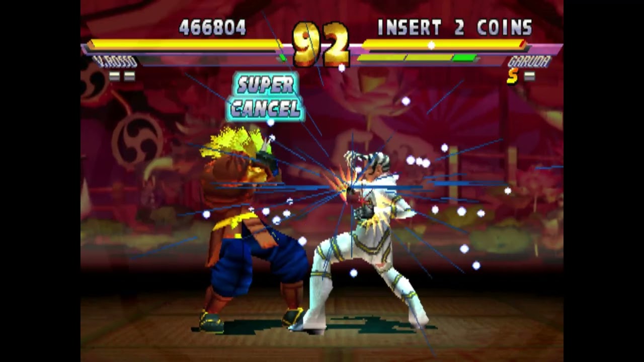 5 VULCANO ROSSO VS GARuda 469 604p MAME Street Fighter EX 2 Plus