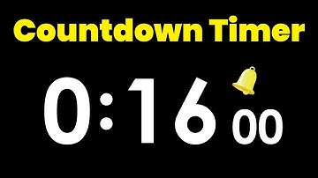 16 Minute Countdown Timer with Alarm #timerstore #16m #countdown