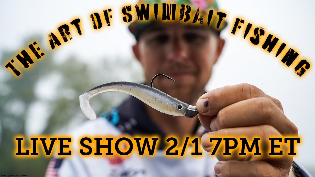The Art of Swimbait Fishing with Ryan Salzman – 2/1 @ 7PM ET