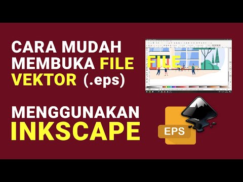Cara Membuka File EPS Vektor di InkScape