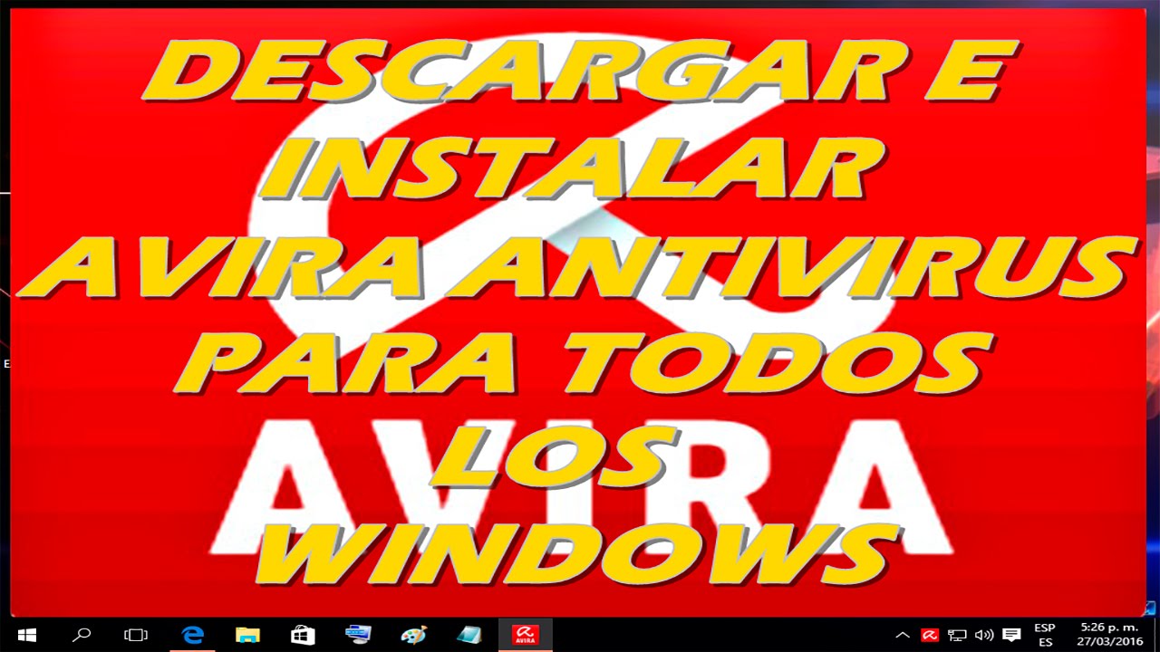 Descargar e Instalar avira free antivirus en windows 10 y 8.1 | avira ...