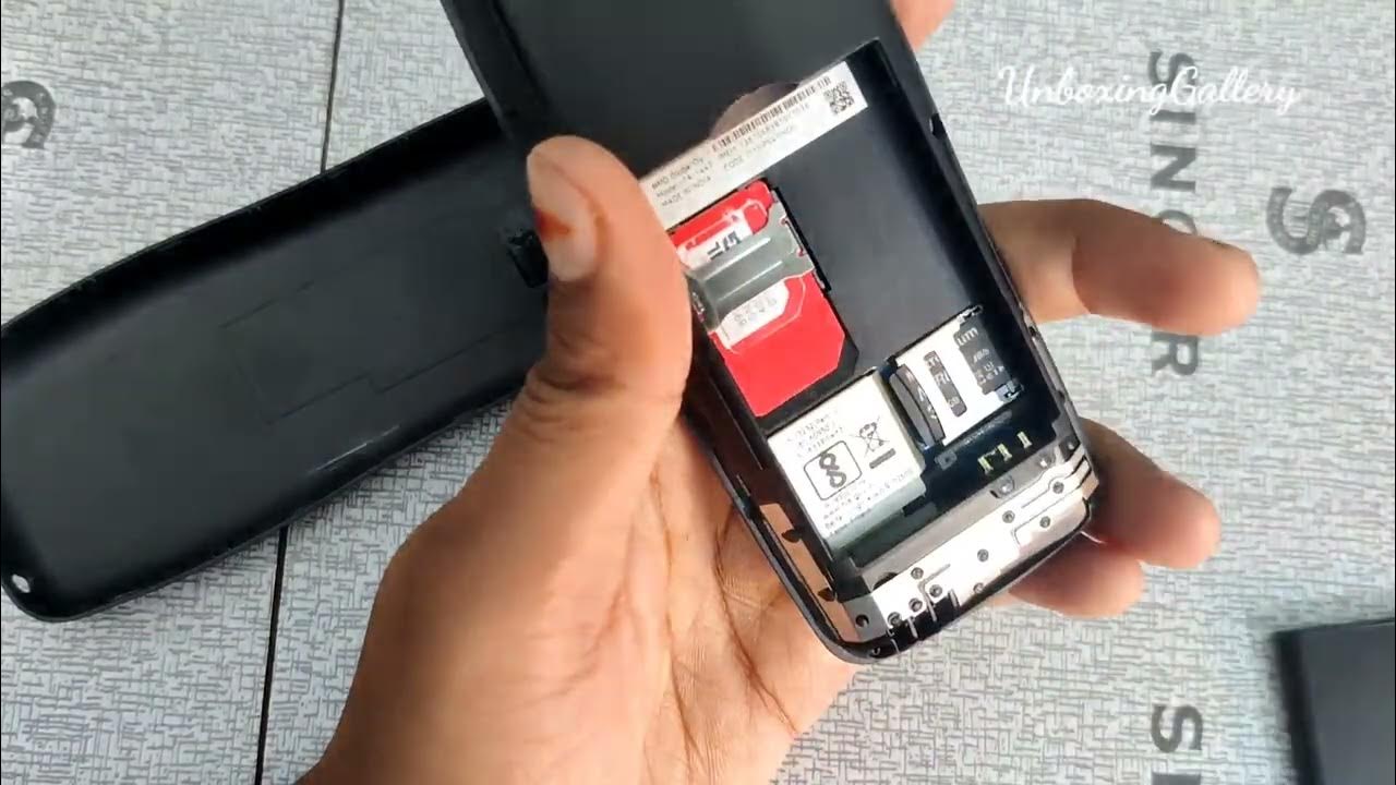How to insert Memory card in Nokia 105 Plus Phone YouTube