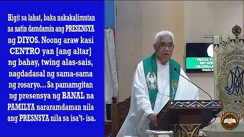 Timeless Wisdom Homily Online | Balikan ang Nagbubuklod sa Atin | Fr. Enrico D. Gonzales, OP