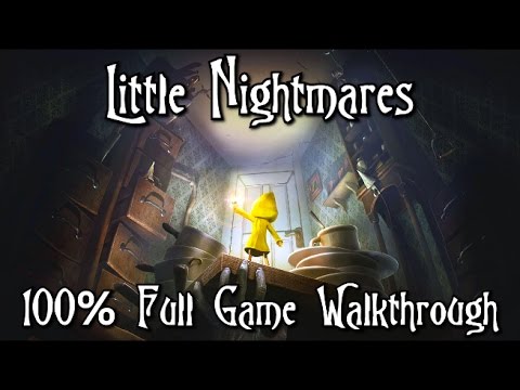 Little Nightmares - 100% Full Game Walkthrough - All Collectibles (Statues & Nomes)